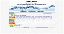 Desktop Screenshot of pravinkolhe.com