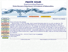 Tablet Screenshot of pravinkolhe.com